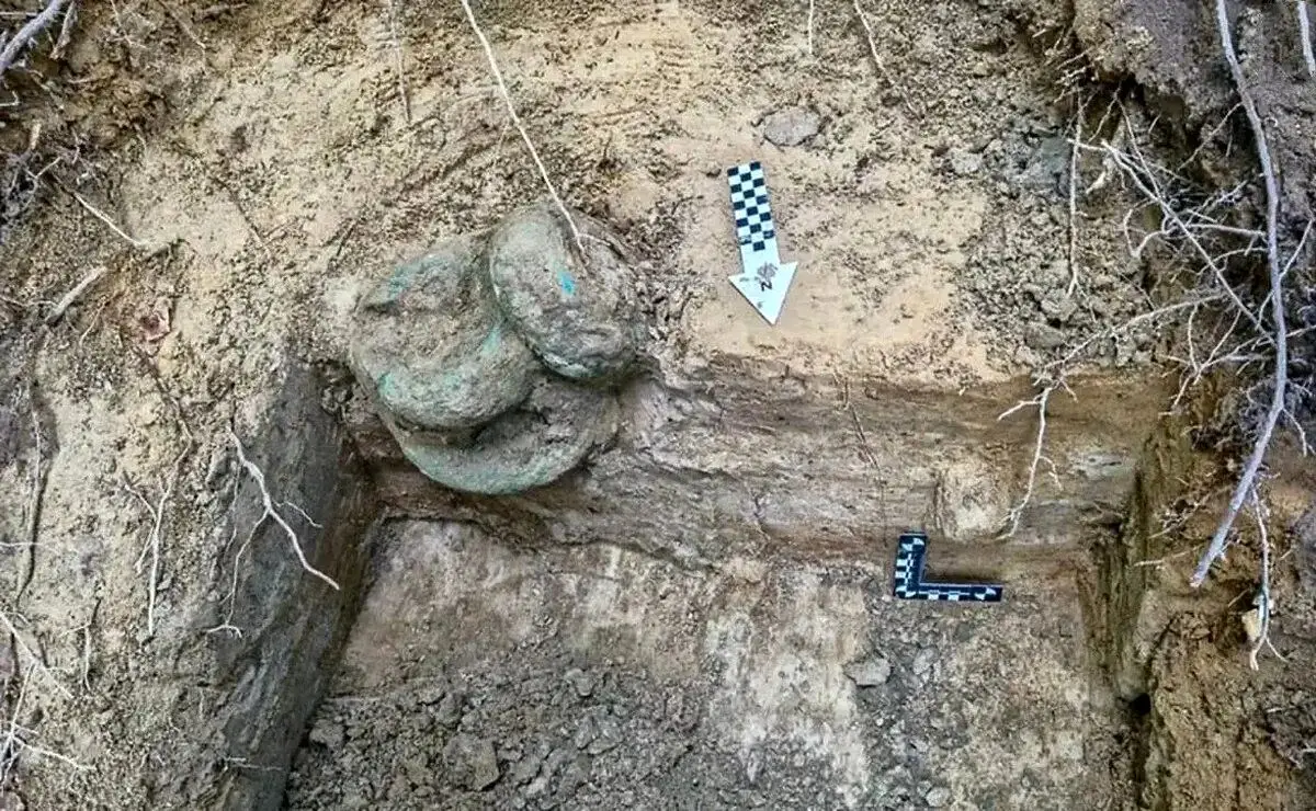 پیدا شدن جواهرات ۲۸۰۰ ساله توسط جویندگان آماتور + عکس پیدا شدن جواهرات ۲۸۰۰ ساله توسط جویندگان آماتور + عکس