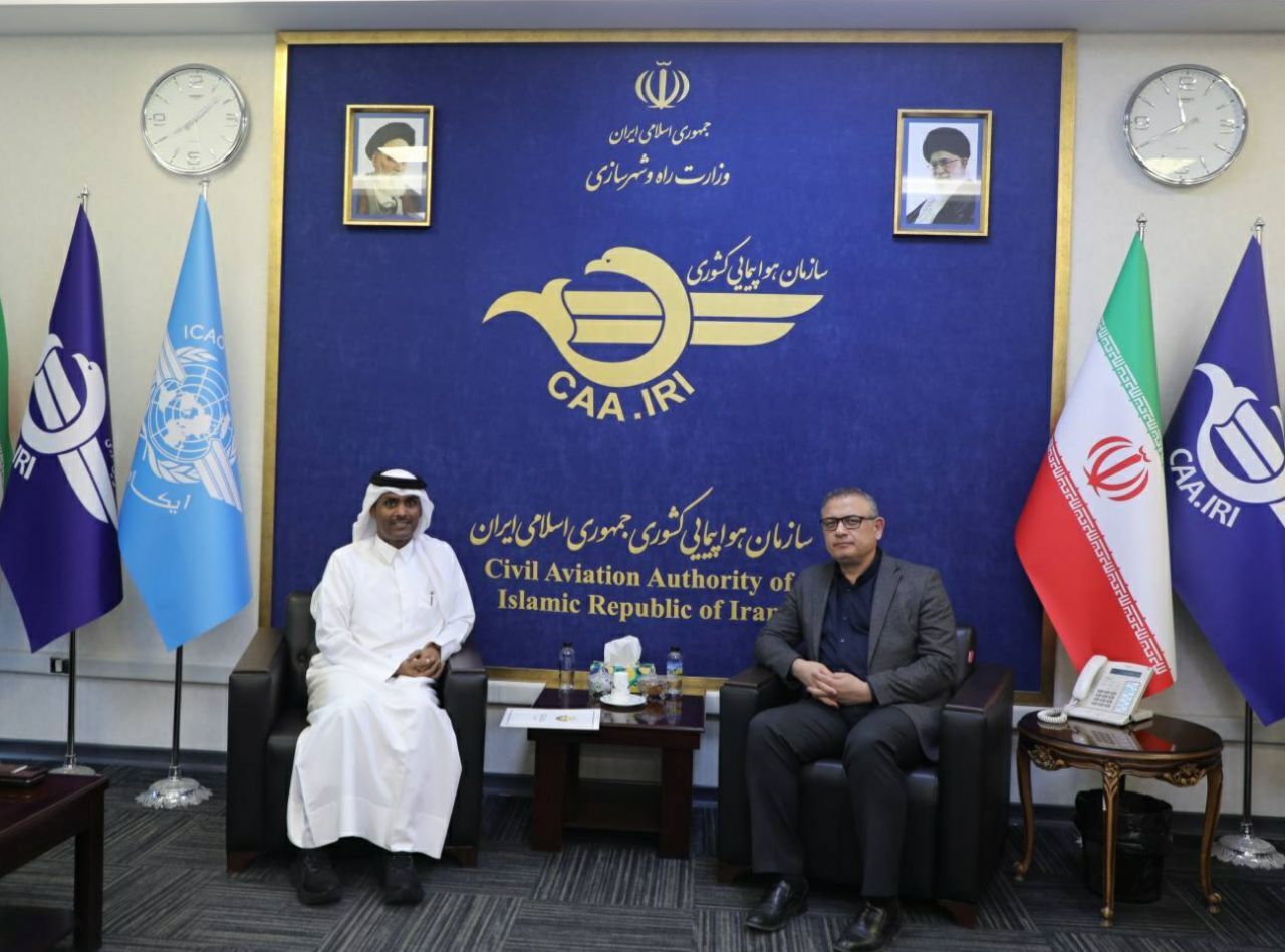 چالش‌های شرکت هواپیمایی «قطر ایرویز» با حضور سفیر قطر بررسی شد