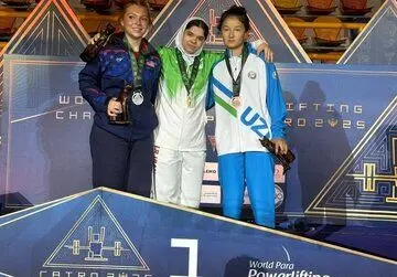 کسب اولین طلای تاریخ پاراوزنه‌برداری بانوان ایران در جهان