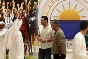 یک استقلالی مهمان ویژه تراکتوری‌ها در امارات/ویدیو