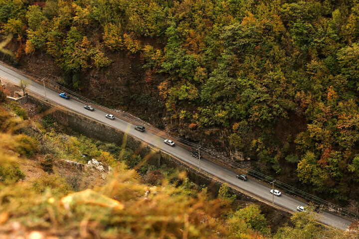 تردد روان در محورهای شمالی کشور تردد روان در محورهای شمالی کشور