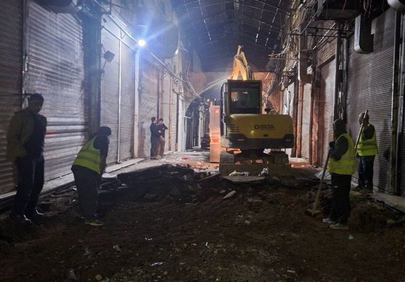 اخبار تهران|مرمت پیاده راه تاریخی بازارچه امین‌السلطان/ ایمن سازی دیواره خطرساز در شهرک محلاتی – تسنیم