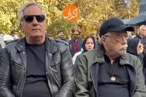 اکبر زنجانپور و مجید مظفری در مراسم تشییع هادی مرزبان/ویدیو اکبر زنجانپور و مجید مظفری در مراسم تشییع هادی مرزبان/ویدیو