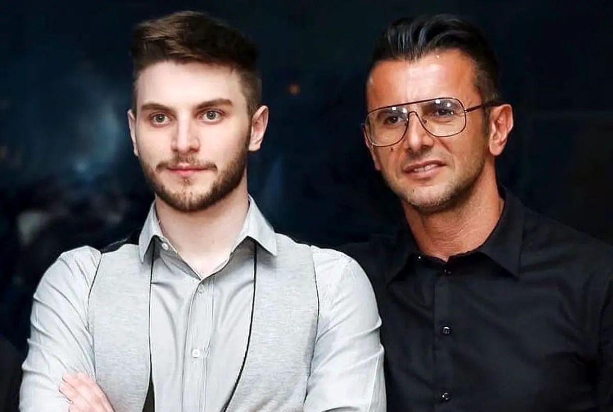 تصویری از امین حیایی در کنار تنها پسرش دارا تصویری از امین حیایی در کنار تنها پسرش دارا