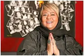 تصویری از رابعه‌اسکویی در افتتاحیه آرایشگاه خانم بازیگر