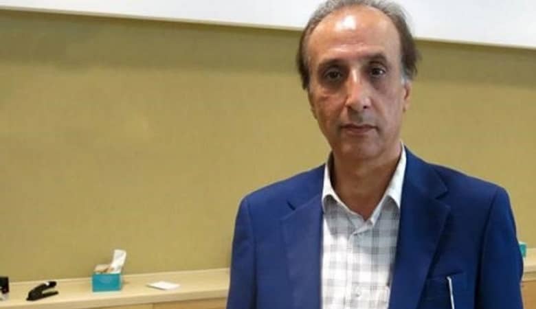 عکسی از محمدرضا حیاتی گوینده خبر در کنسرت خواننده مشهور