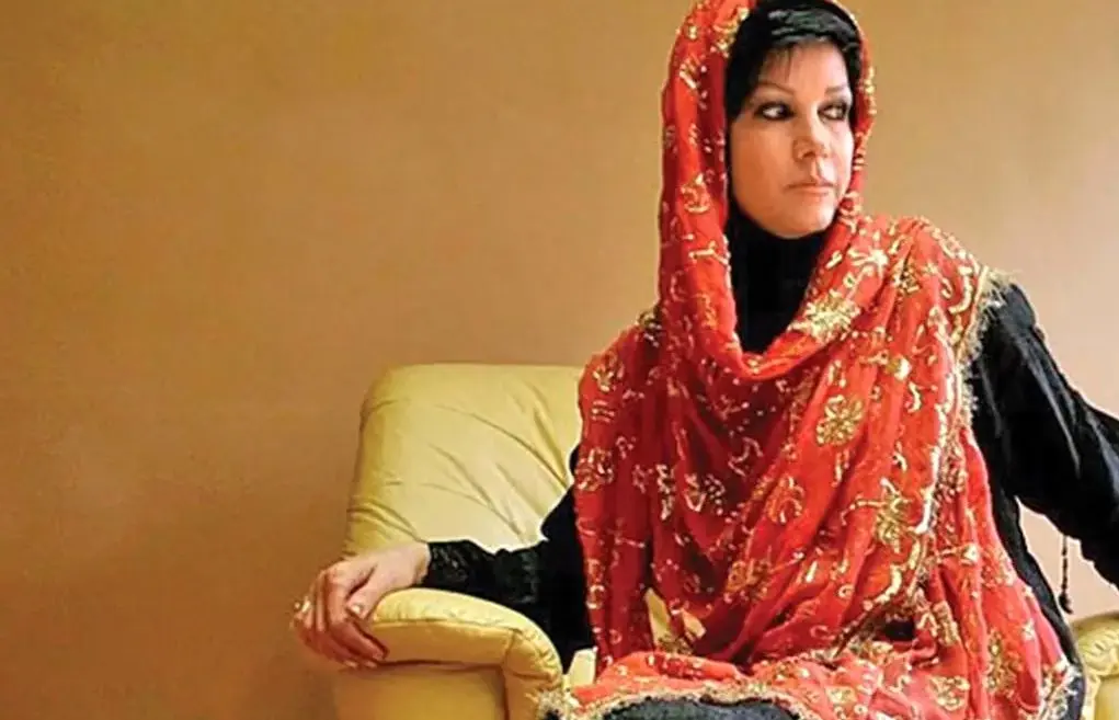 عکسی زیرخاکی از فرزانه کابلی در فیلم های اوایل انقلاب