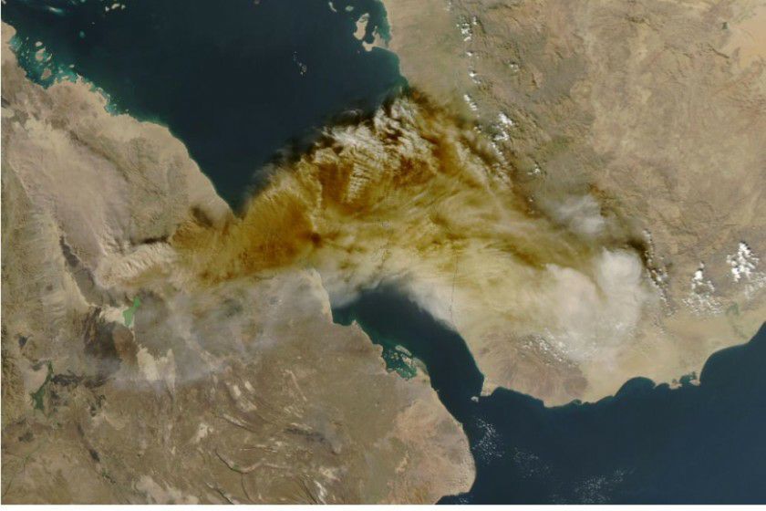 فوران آتشفشان «هارلی گوبی» اتیوپی و مدیریت موفق ترافیک هوایی منطقه با مشارکت ایران فوران آتشفشان «هارلی گوبی» اتیوپی و مدیریت موفق ترافیک هوایی منطقه با مشارکت ایران