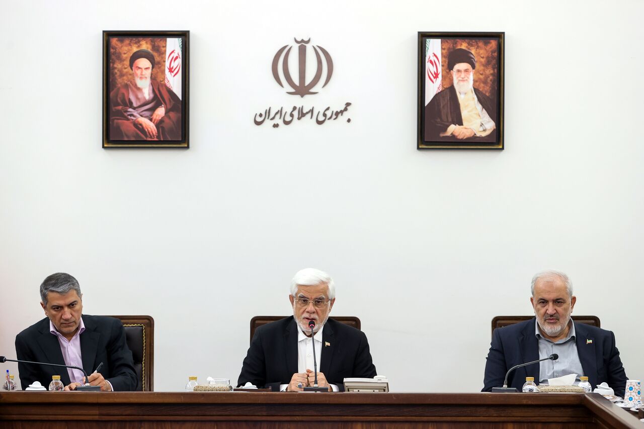 معاون اول رئیس جمهور: مساله آب را با مشارکت مردم ساماندهی میکنیم معاون اول رئیس جمهور: مساله آب را با مشارکت مردم ساماندهی میکنیم