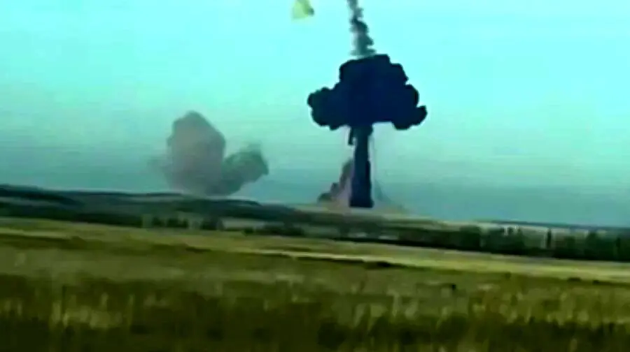 موشک قاره‌پیمای روسیه، هنگام شلیک منفجر شد! +فیلم