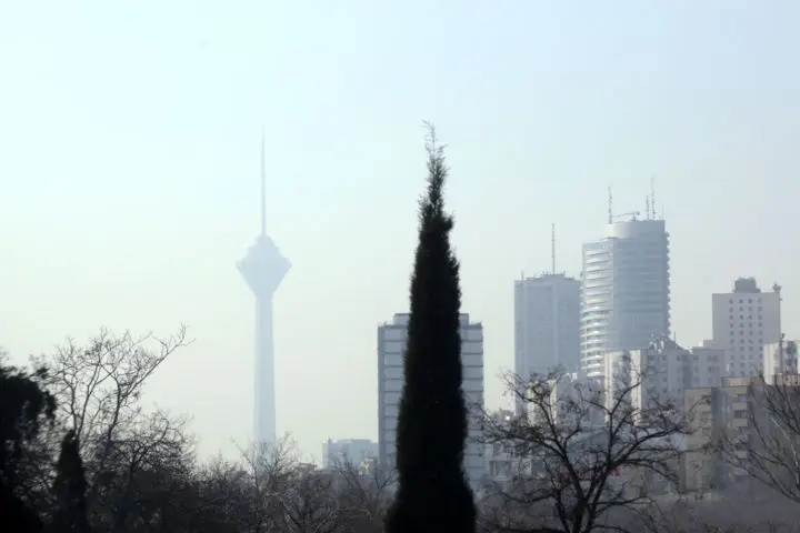 هوای تهران در وضعیت قرمز هوای تهران در وضعیت قرمز