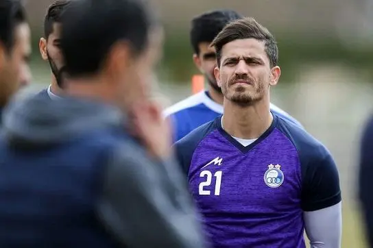 وریا غفوری در تمرین استقلال سورپرایز شد +عکس