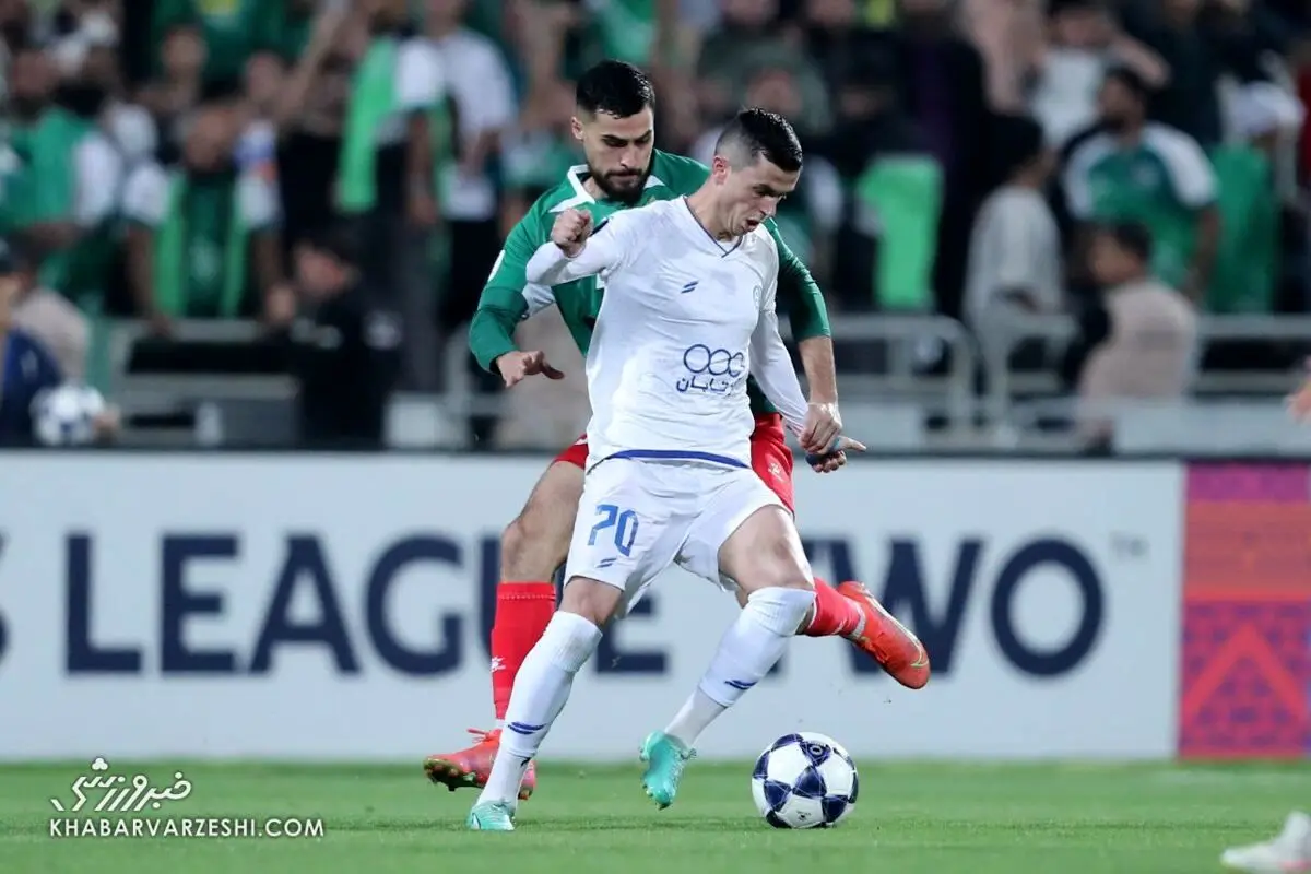 پیام انگیزشی یاسر آسانی پس از تساوی مقابل الوحدات