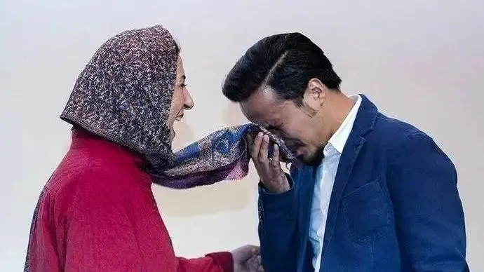 پیغام احساسی حسین سلیمانی برای تولد فاطمه معتمدآریا