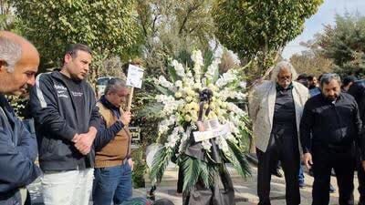 پیکر همایون ارشادی به خاک سپرده شد