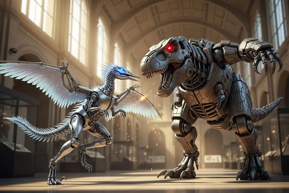 چین با دایناسورهای رباتیک، تجربه‌ای نو از پارک ژوراسیک خلق می‌کند+ فیلم