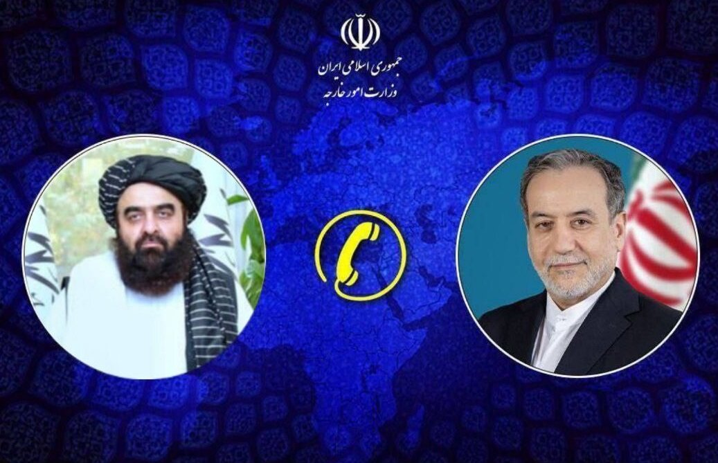 گفتگوی تلفنی وزرای امور خارجه جمهوری اسلامی ایران و افغانستان