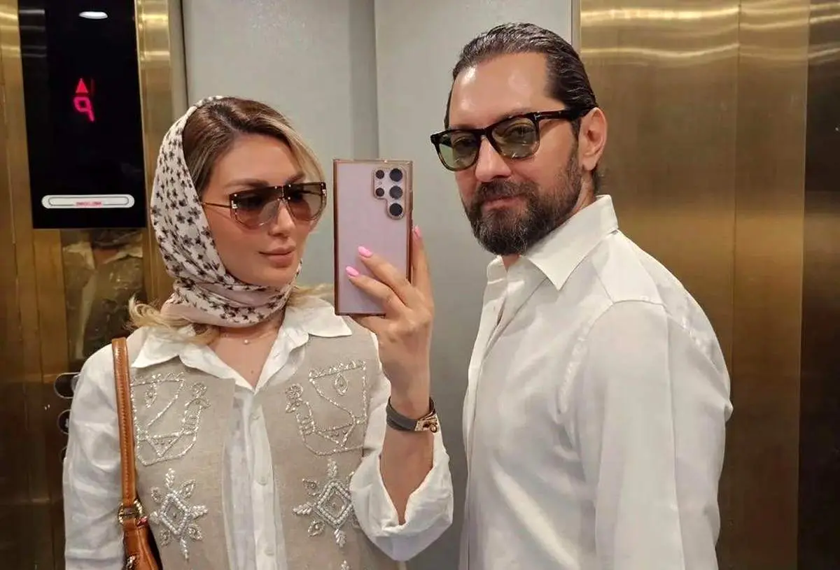 قاب رمانتیک بهرام رادان و همسرش بر پهنه نیلگون قشم+عکس قاب رمانتیک بهرام رادان و همسرش بر پهنه نیلگون قشم+عکس