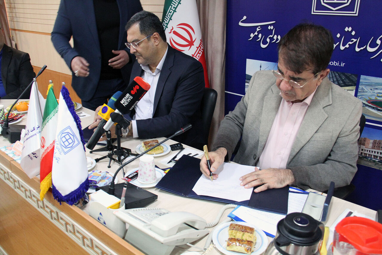 امضای تفاهم‌نامه سازمان مجری و آزمایشگاه مکانیک خاک برای افزایش عمر مفید پروژه‌های عمرانی