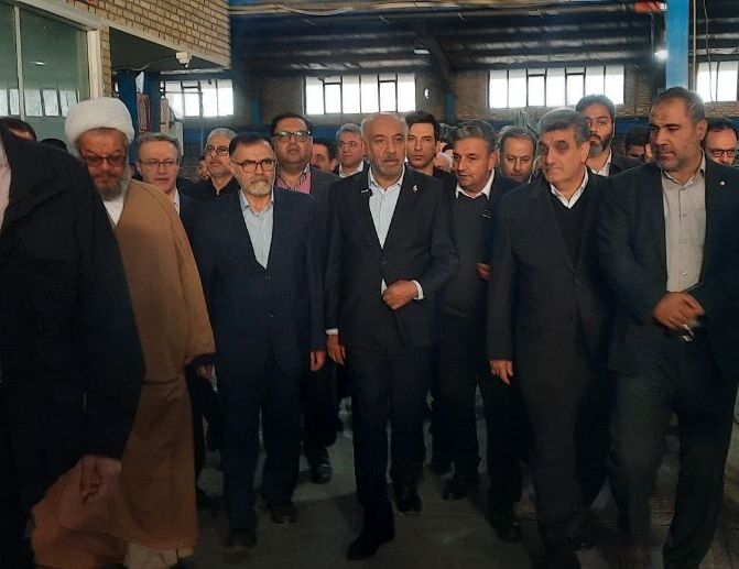 بازدید وزیر کار از شرکت سیم و کابل دامغان، تعاونی موفق در صادرات با ۲۰ مشتری بین‌المللی