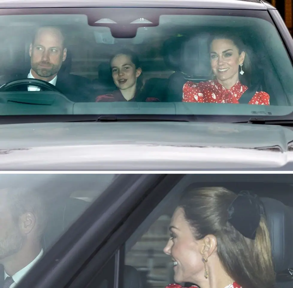 بازگشت درخشان خانواده ولز به کاخ باکینگهام در ناهار کریسمس+عکس