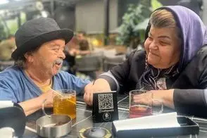 جشن تولد ساده بازیگر کوتاه قامت ایران در کنار خانواده‌اش