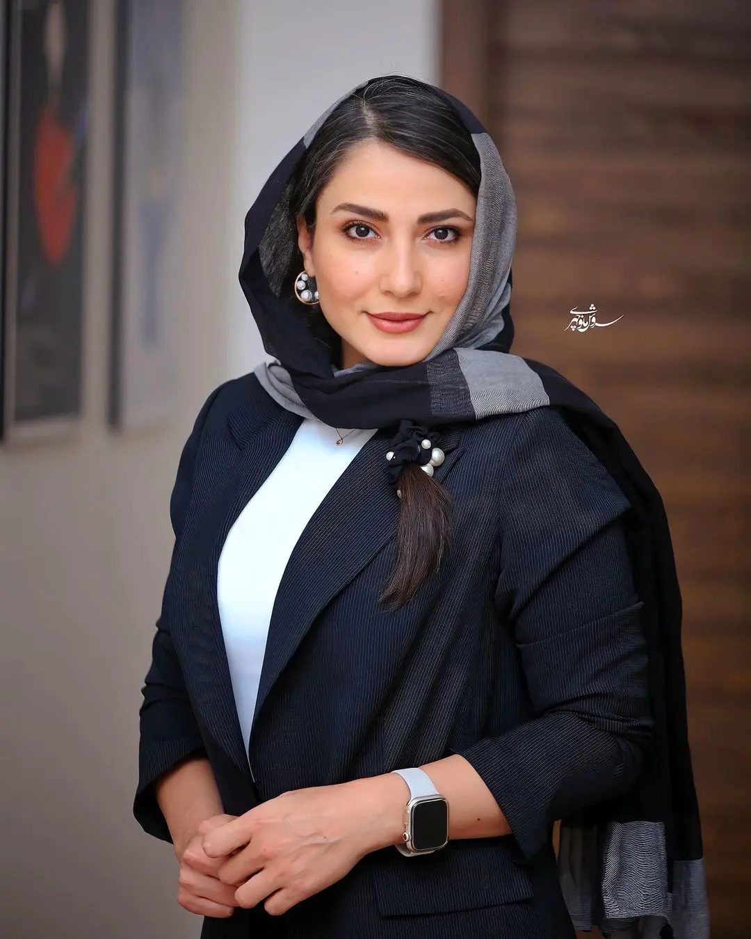 رونمایی از همسر واقعی گلرخ پایتخت، سمیرا حسن پور / زن و شوهری که عاشق همدیگه هستن