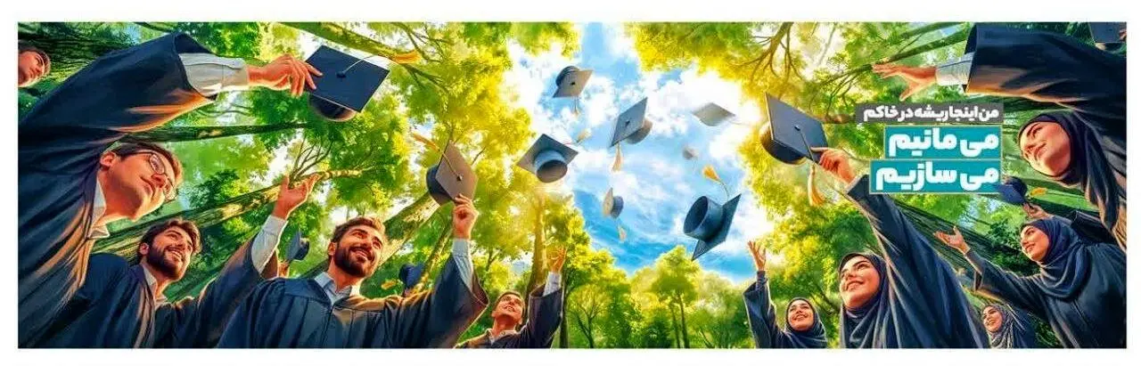 طرح جدید دیوارنگاره میدان انقلاب؛ دانشجویان: می‌مانیم- می‌سازیم