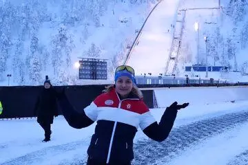 ماجراجویی دختر ایرانی در نزدیکی قطب شمال