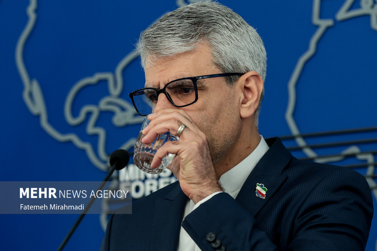 نشست خبری سخنگوی وزارت امور خارجه نشست خبری سخنگوی وزارت امور خارجه