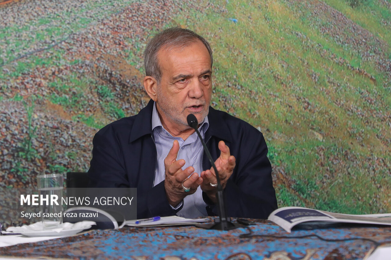 پزشکیان: چابک‌سازی ساختار اداری در گرو تعریف دقیق اهداف سازمان است