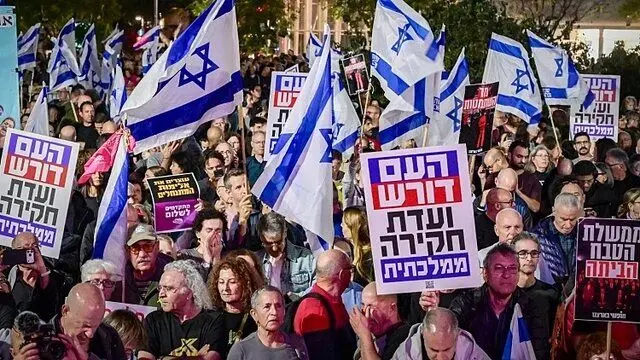 تل‌آویو صحنه اعتراضات تازه علیه کابینه نتانیاهو شد