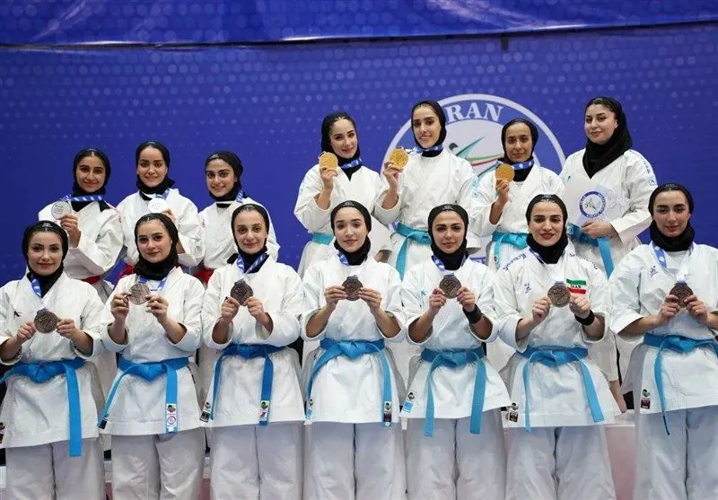 تیم‌های برتر مسابقات قهرمانی کشور کاتای بانوان مشخص شدند