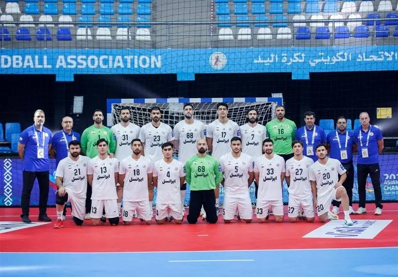 عدم حضور تیم هندبال ایران برابر اردن به دلیل مصدومیت و سرماخوردگی