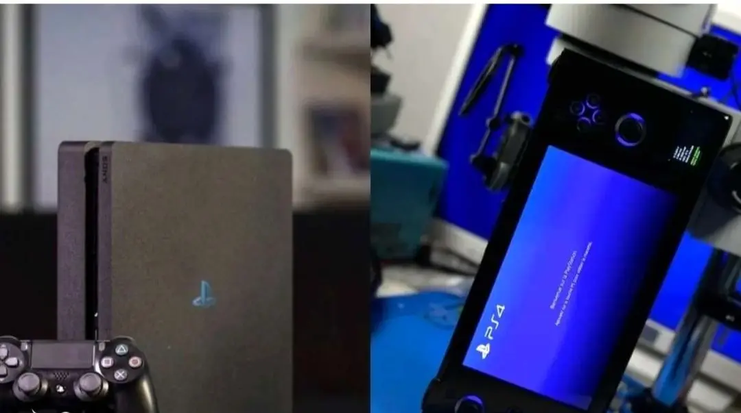گیمر خلاق ps4را به کنسول دستی تبدیل کرد گیمر خلاق ps4را به کنسول دستی تبدیل کرد