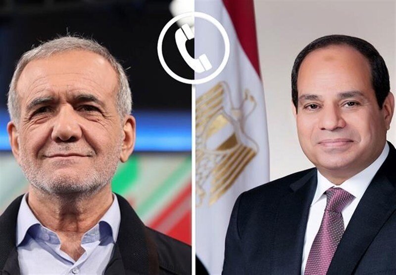 جزئیاتی از تماس پزشکیان با السیسی/ رییس جمهور مصر: باید به دیپلماسی فرصت داد جزئیاتی از تماس پزشکیان با السیسی/ رییس جمهور مصر: باید به دیپلماسی فرصت داد