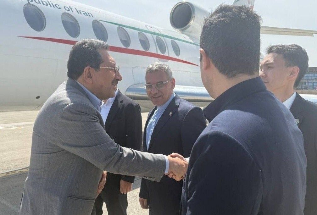 اتابک وارد بیشکک شد اتابک وارد بیشکک شد
