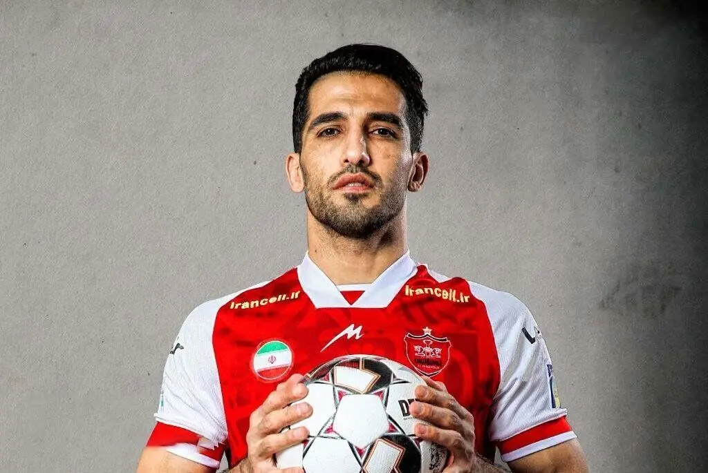 حضور وحید امیری در پرسپولیس + عکس