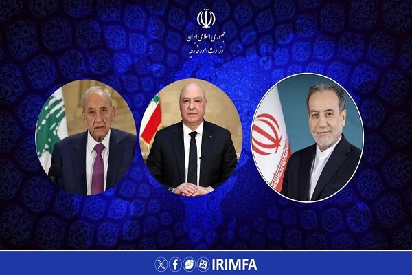 گفتگوی تلفنی عراقچی با مقامات لبنانی گفتگوی تلفنی عراقچی با مقامات لبنانی