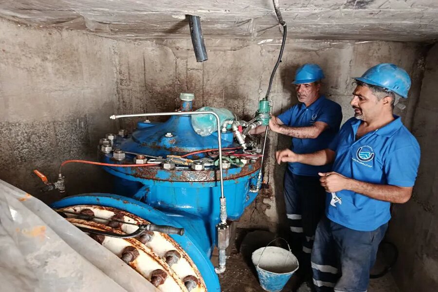 ارتقای پایداری شبکه آب غرب و جنوب غرب تهران با اورهال شیرهای فشارشکن ارتقای پایداری شبکه آب غرب و جنوب غرب تهران با اورهال شیرهای فشارشکن