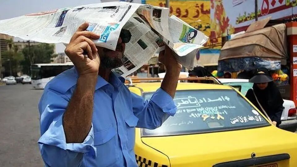 افزایش نسبی دما در نیمه شمالی کشور افزایش نسبی دما در نیمه شمالی کشور