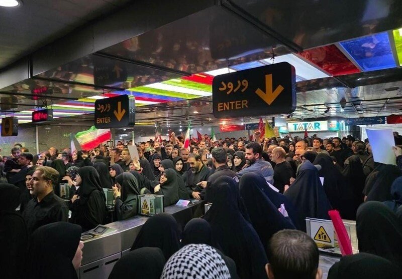 ثبت بیش از ۷ میلیون سفر با مترو تهران تا صبح امروز ثبت بیش از ۷ میلیون سفر با مترو تهران تا صبح امروز