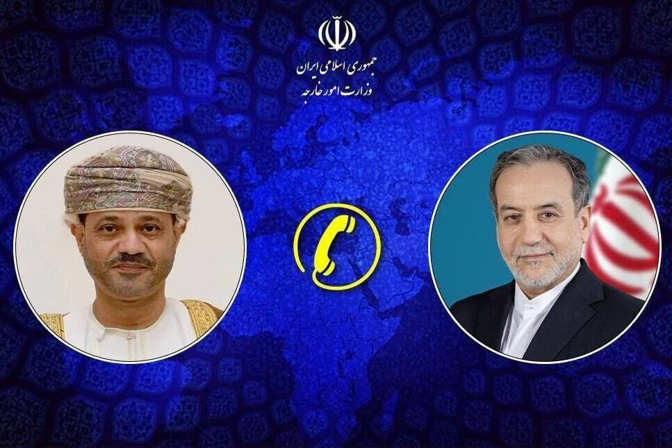 رایزنی تلفنی وزرای خارجه ایران و عمان رایزنی تلفنی وزرای خارجه ایران و عمان