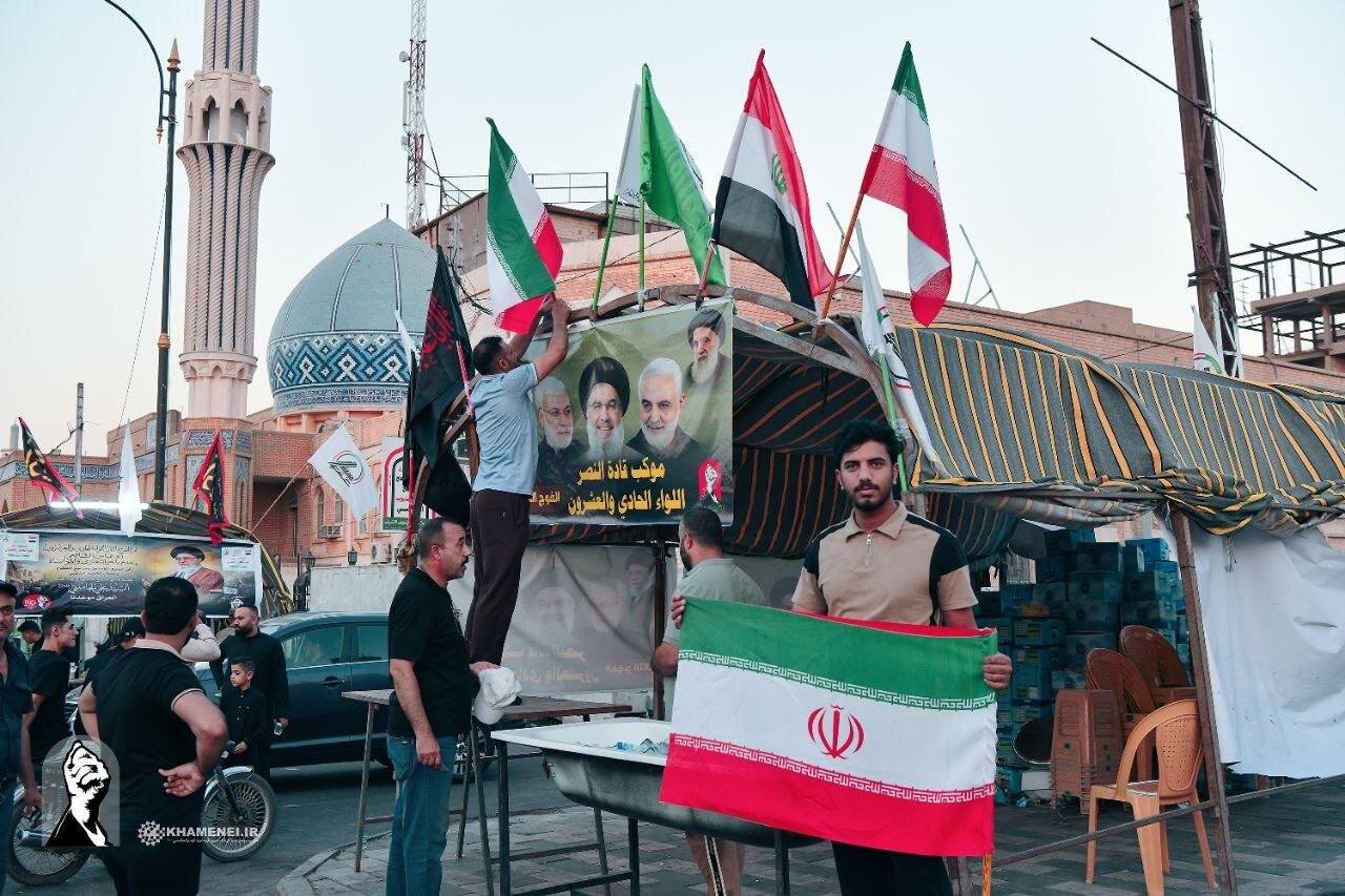 عراق در تکاپوی میزبانی از پیکر رهبر شهید + عکس عراق در تکاپوی میزبانی از پیکر رهبر شهید + عکس